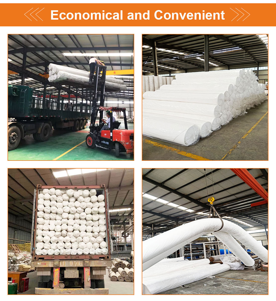 Nonwoven Needle Punched Polyester Geotextile